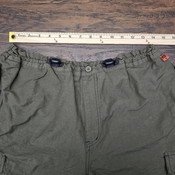 Vintage Pacific Coast Highway Mens Medium Elastic Waist Lined Cargo‎ Shorts - Picture 7 of 9